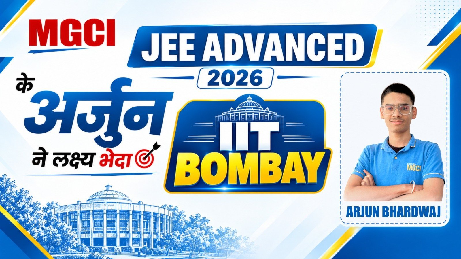 Arjun Bhardwaj JEE 2026 - MGCI JEE Coaching in Indore